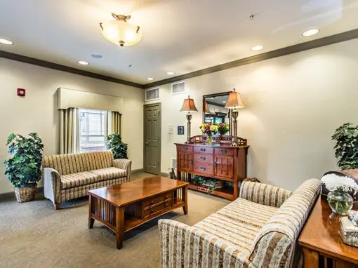 Charter Senior Living of Godfrey Seating Area