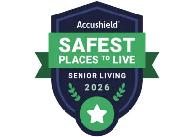 Charter Senior Living of Godfrey Recognized as Safest Places to Live™ for 2026